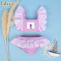 Smocked swimwear