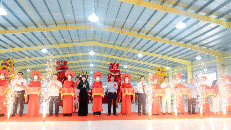 Inauguration of the project “The embroidery and clothing export factory”