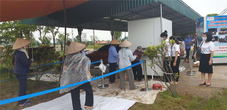 Babeeni continues to dispense free rice to the affected by Covid-19