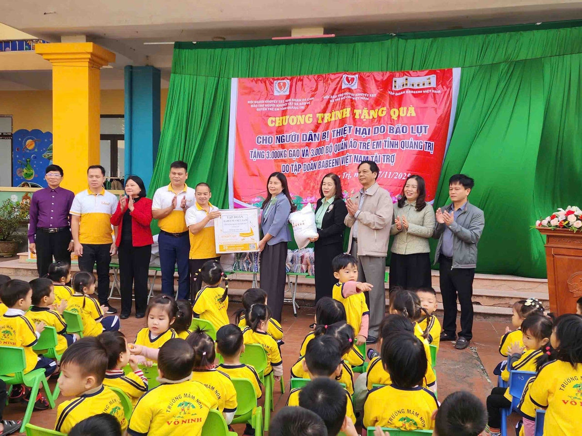 BABEENI’S JOURNEY OF SHARING HAS REACHED QUANG TRI PROVINCE