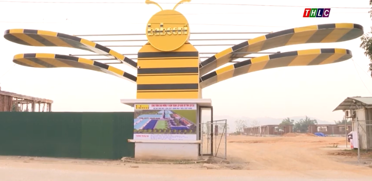 A new garment factory being built in Lao Cai, Vietnam