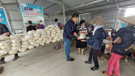 18 FEB 2023 BABEENI DISTRIBUTING RICE AT HAI DUONG AND LAO CAI FACTORY