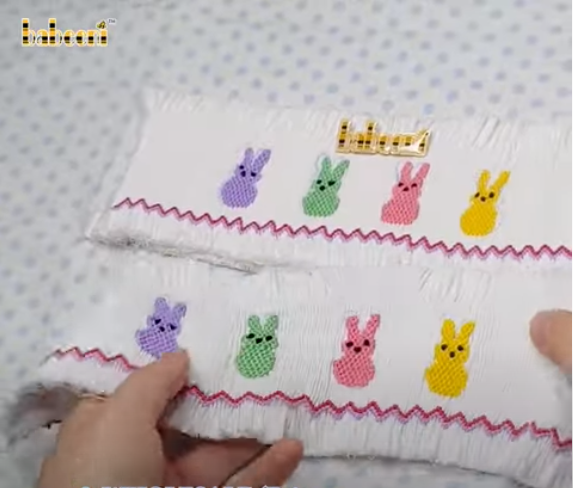 Tips to smock Easter bunny patterns