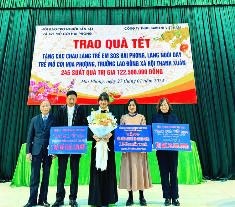 27th Jan 2024 Babeeni Charity Children SOS Hai Phong
