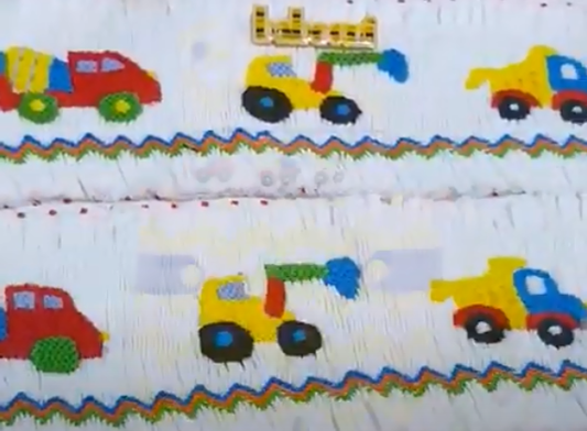 How to smock patterns of truck cranes