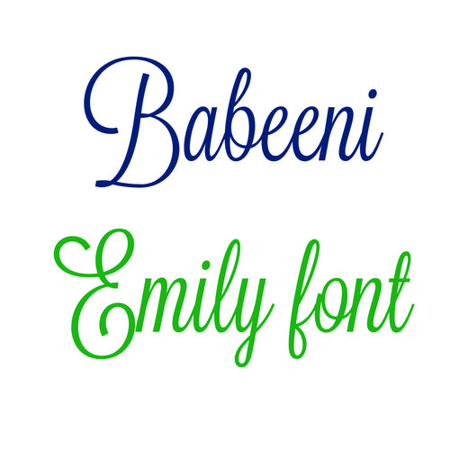 Monogram font