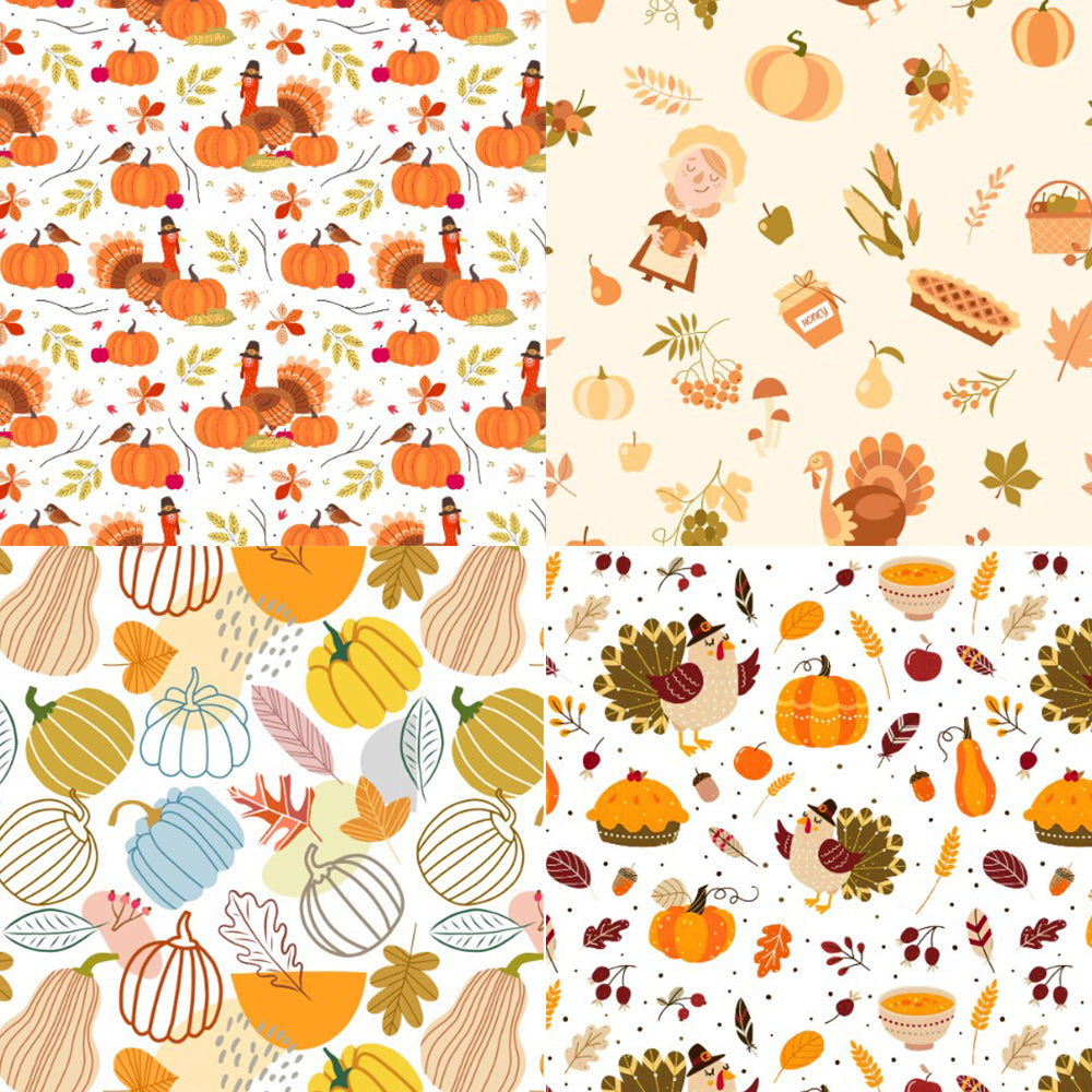 Thanksgiving Fabric 2024