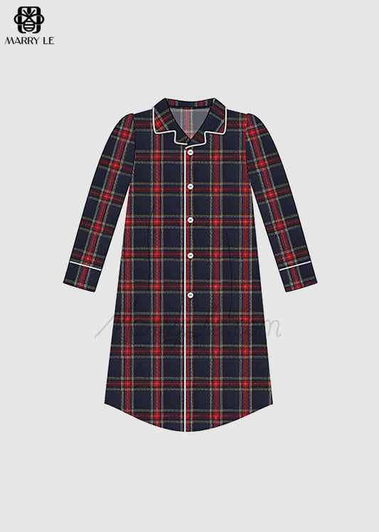 WOMEN TARTAN DRESS - MD206