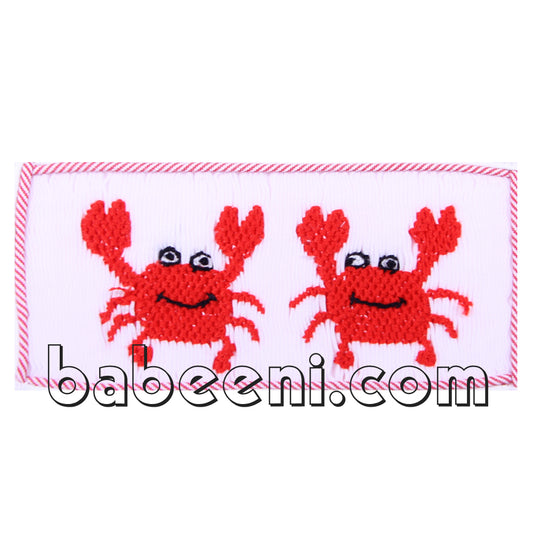 Cute crab smocked boy set - BC 644