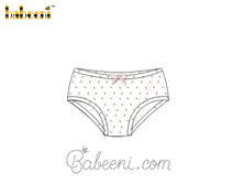 Tiny rose printed girl underwear - UG 02