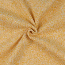 CDF01- yellow smoky cardigan fabric