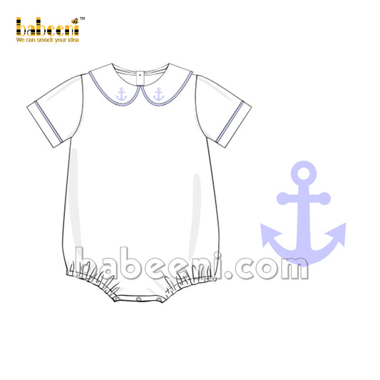 Anchor Baby Boy Rompers- KN 209