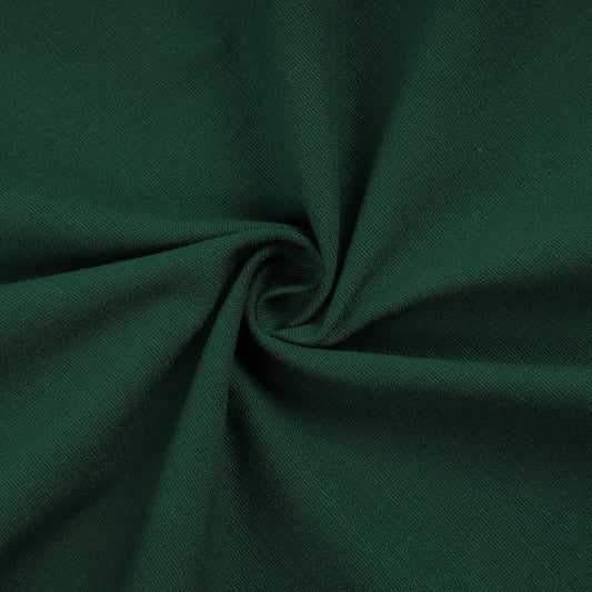 EL09 - Dark green Stretch Linen Fabric