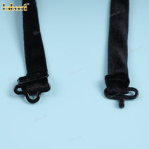 Boy Bow In Black Velvet - BB01