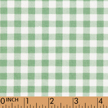 K298- Feldspar green gingham knit