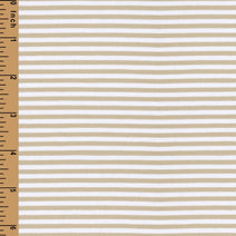 K287- Pale khaki 3mm stripe knit