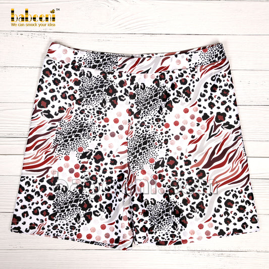 Nice leopard boy swim shorts for daddy - FWD 06