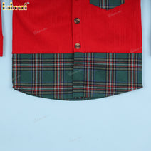 Boy Coat Christmas Theme - BC1181