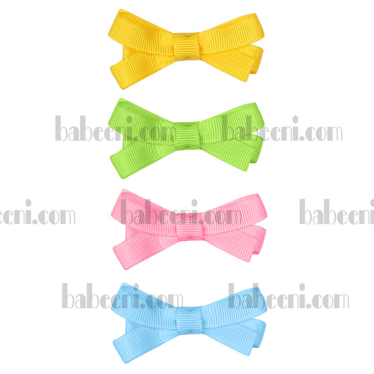 Grosgrain ribbon bow for baby girls - HB 51