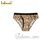 Cheetah printed man brief - UM 22