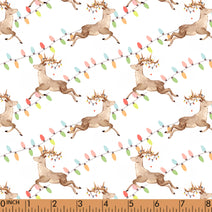 K358- reindeer, light knit printing 4.0