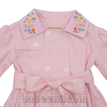 Cold Winter Girl Pink Coat- CT 31