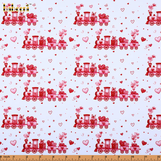 PP1111 - Red Smocking Floral