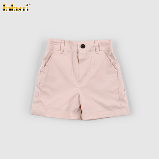BC1472 - Boys Cream Khaki Shorts