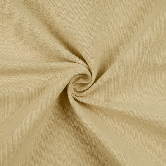 EL10 - Cream Stretch Linen Fabric