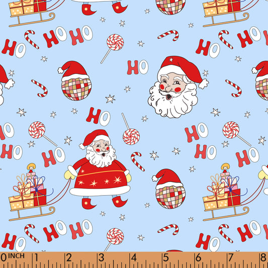 PP67-Christmas pattern fabric 67 printing 4.0