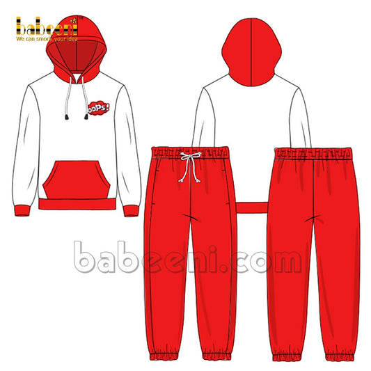 Boy red sport clothing - TB 06