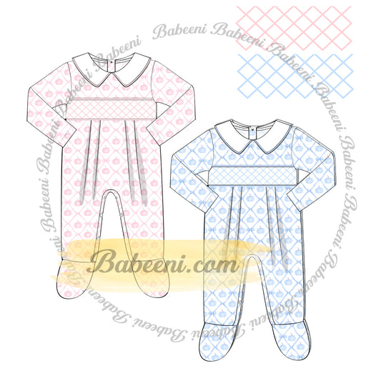 Baby Smocked Longall – DR4383