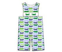 I1- Alligators printed fabrics