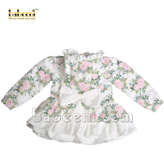 Lovely Lisianthus windbreaker jacket - WJ 05