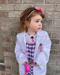 Cartoon smocked dress