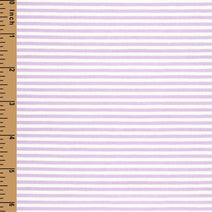 K285-pale Lavender 3mm stripe knit fabric