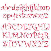 Curlz font