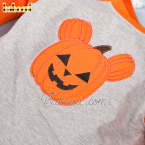 Pumpkin applique boy t-shirt – BC 1044