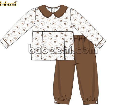 Beautiful Cotton boy set - KN 206