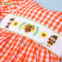 Turkey hand smocked baby dress  – DR3456