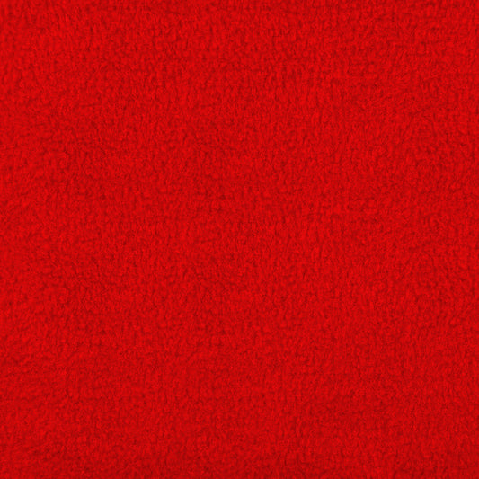 N17 - Red fleece fabric