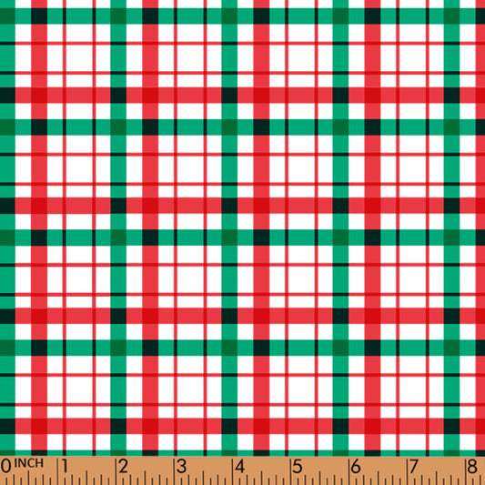 PP200 - green, red plaid print 4.0