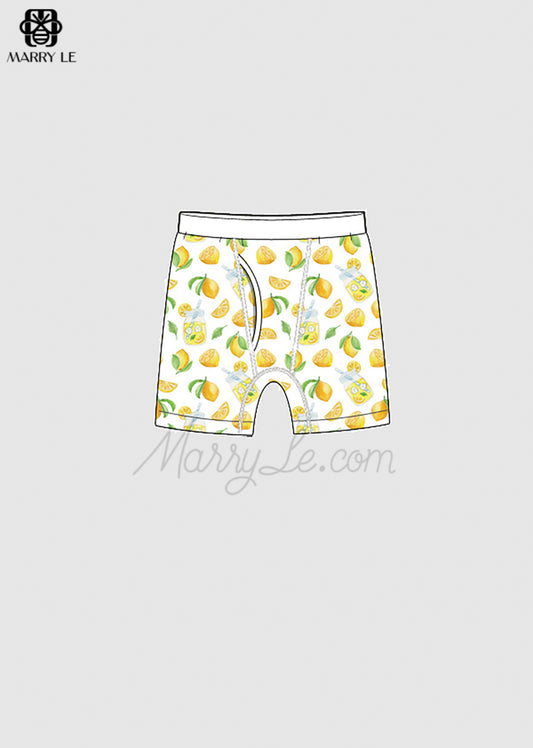 LEMON PRINTED MAN BOXER - MD274