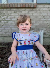 Lovely smocked rescue dress