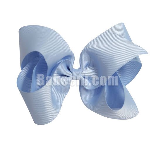 Colorful grosgrain ribbon girls bow - HB 62