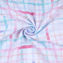 PP21- Multicolor plaid printing 4.0 fabric