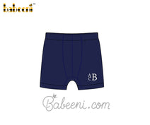 Name monogram boy underwear - UM 01