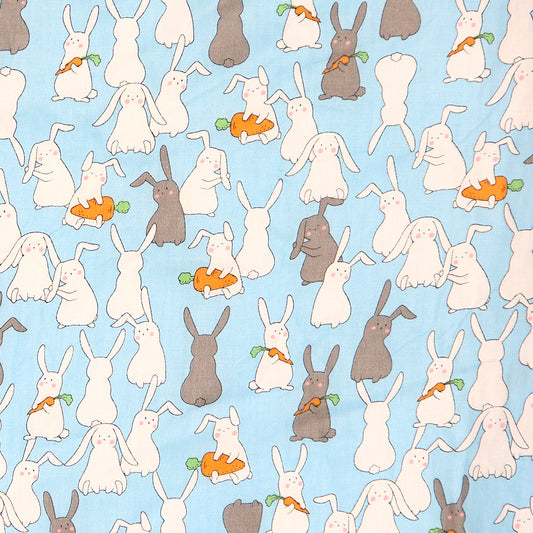 I8 - rabbit printed fabric