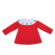 Delightful Holly Quilted Dress for little girl- QC 61