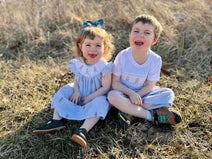 Easter smocked clothing